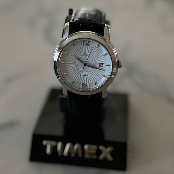 Timex Other - Vintage Japanese Movement watch stainless steel back  Roman # face new b…
